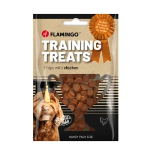 Flamingo - Trainingssnack - Chips met Kip - Suikervrij - 1 ds - 144st.