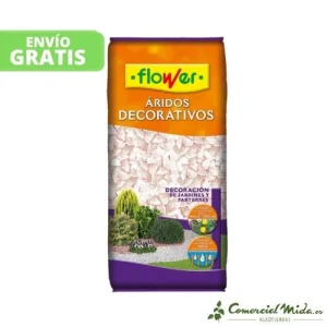 Marmolina Rosa para Decoración de Macetas y Jardines