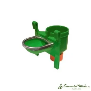 GYC Bebedero Botella de Plástico con Protección en Acero Inoxidable para Conejos