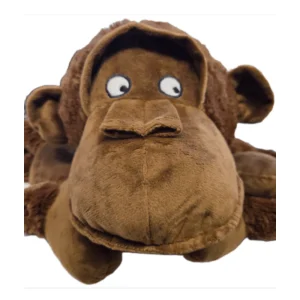 HS Madina Aap - Pluche Hondenspeeltje met Piep - Zonder Vulling - 106cm