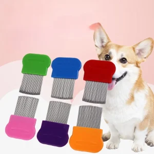 Vlooienkam met lange naalden voor honden en katten 🐾 1+1 GRATIS 🐾