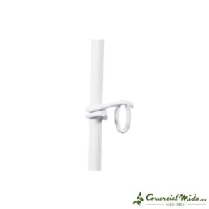 Aislador Cola de Cerdo para Cinta Poste de Fibra de Vidrio Ø 19mm