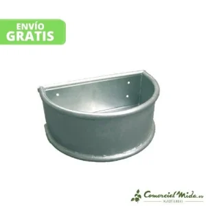 KERBL Comedero Galvanizado con Tapón de Vaciado