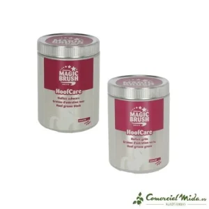 Grasa MAGIC BRUSH KERBL para Cascos de Caballos 1Kg (Verde/Negra)