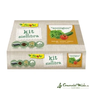 FLOWER KIT SEMILLAS HORTALIZAS ECOLÓGICAS