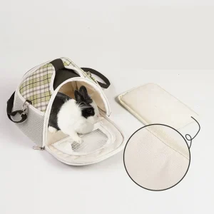 Draagtas voor knaagdieren met bloemetje