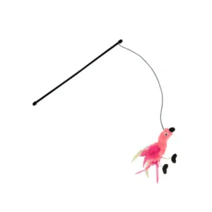 Kong - Active - Speelhengel - Pluche Vogel & Catnip - Roze