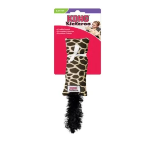 Kong - Kickeroo Giraffe - Kattenspeelgoed - Zacht met catnip - 43cm