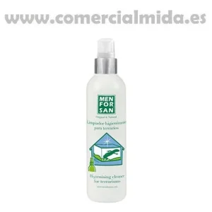Limpiador higienizante MENFORSAN 250ml para terrarios de reptiles