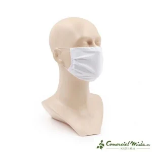 Mascarilla Protectora COVID Poliéster de Tela Reutilizable y Lavable