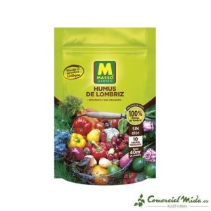 MASSÓ GARDEN Humus 100% de Lombriz Bio 3L