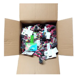 Maxxpro - Honden Flos- & speeltouw - 26cm - Doos 48 stuks