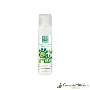 Champú en Espuma MENFORSAN Aloe Vera para Roedores y Hurones 200ml