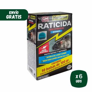 Rattengif MURIBROM LOKAAS VERS EXPRESS, doodt ratten en muizen (Brodifacoum)