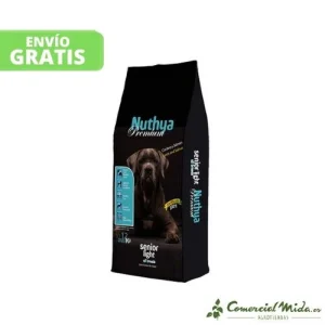 Pienso NUTHYA Premium Senior Light 12 Kg para Perros