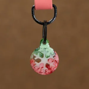 Hondenpenning Snowflake Eve