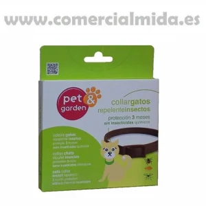 Collar natural PET&GARDEN repelente de insectos para gatos