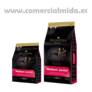 Pienso PROSPERA PLUS MEDIUM JUNIOR para cachorros de razas medianas