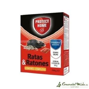 SBM PROTECT HOME - Raticida en CEREAL para zonas secas