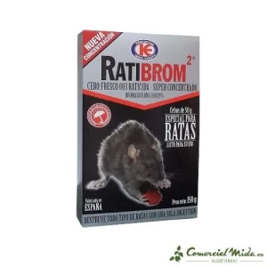 Vers vanglokstof RATIBROM 2 SUPER GECONCENTREERD speciaal voor ratten