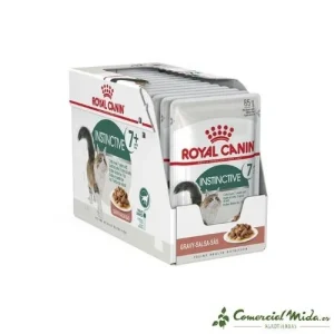 Salsa ROYAL CANIN INSTINCTIVE +7 voor Volwassen Katten 12x85gr
