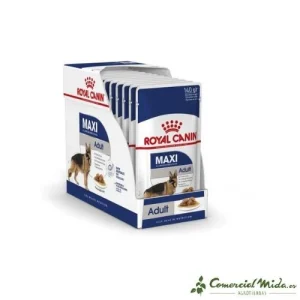 Vlees in Saus ROYAL CANIN ADULT MAXI NAT Perros Adultos Grandes 10x140gr