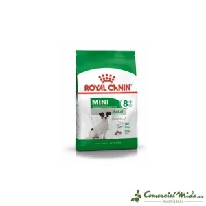 Ik denk aan ROYAL CANIN Mini Adult 8+ voor kleine hondenrassen