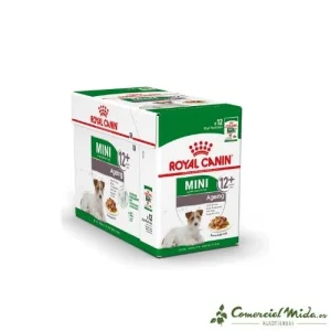 Voeding ROYAL CANIN MINI AGEING 12+ Senior Kleine Honden 12x85gr