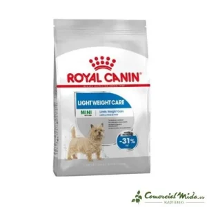 Ik denk aan ROYAL CANIN Mini Light Weight Care voor Kleine Hondenrassen