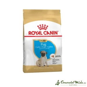 Ik denk aan ROYAL CANIN PUG JUNIOR puppyvoer voor Mopshond puppy's (tot 10 maanden)