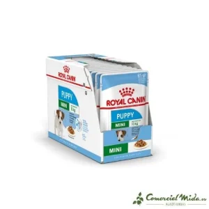 Natvoer ROYAL CANIN PUPPY MINI WET Kleine Puppy's 12x85gr