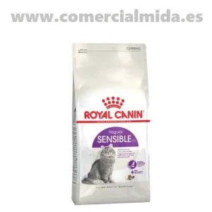 Ik denk aan ROYAL CANIN SENSIBLE 33 voor katten met een gevoelige spijsvertering