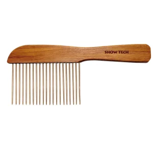 Show Tech - Platte Kam - Rozenhout - 6,5 cm Tanden - 22,5 cm