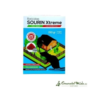 Raticida CEBO CEREAL Sourin Xtreme, Frap Grano / Mix