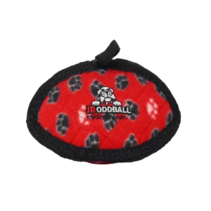 Tuffy - Odd Ball - Paw Rood - Duurzaam Hondenspeeltje - 18cm