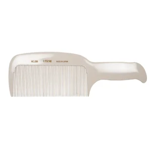 Utsumi - Grooming Kam - Carbon - Professioneel - Wit - 23cm