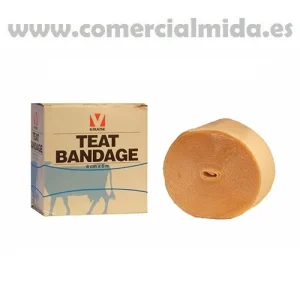 Vendaje TEAT BANDAGE (6cm x 5m) para heridas en ubres de vaca